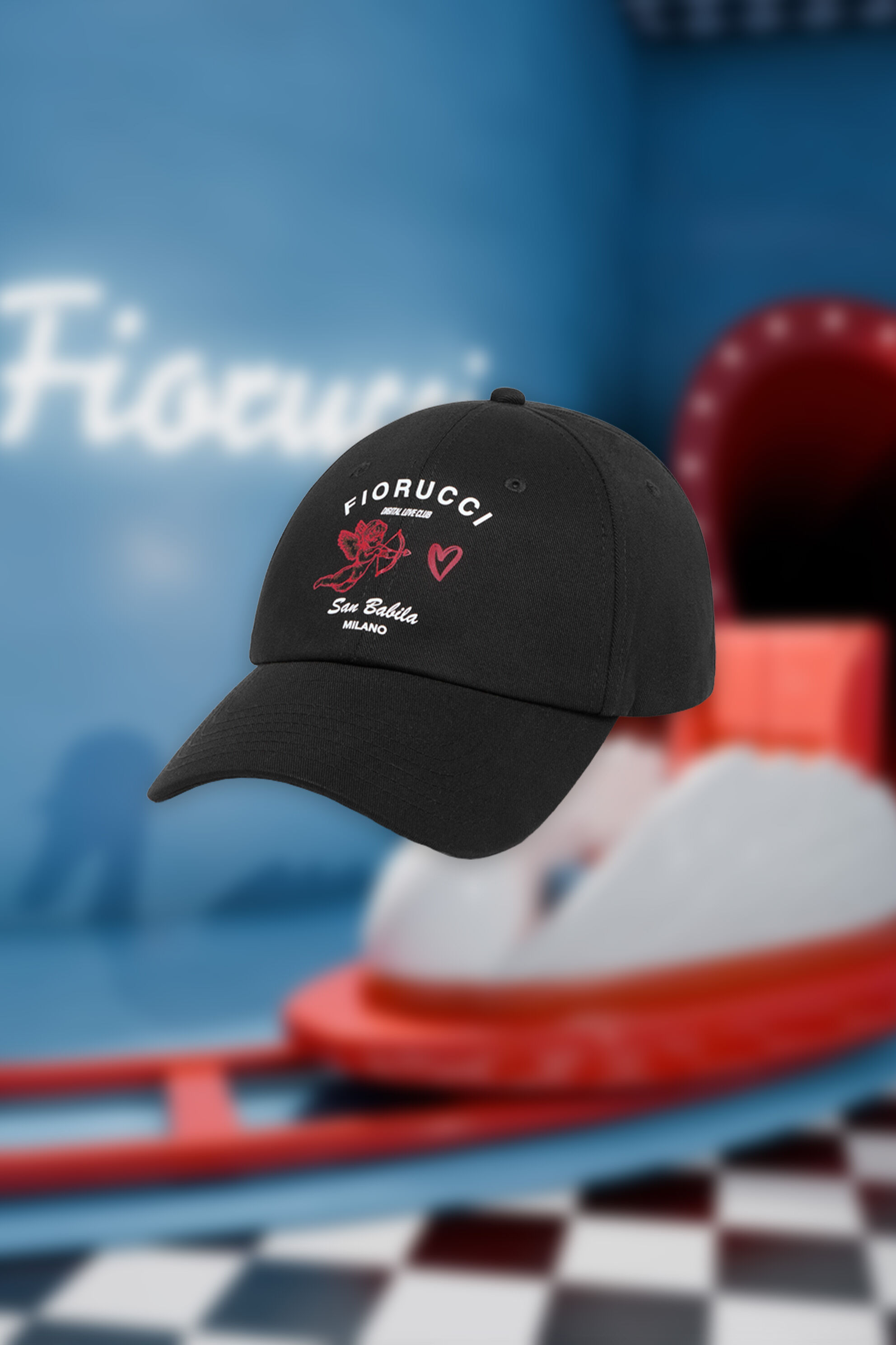 Digital Love Club Cap Black
